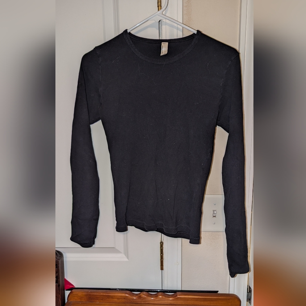 Sephora Black Long Sleeve Shirt